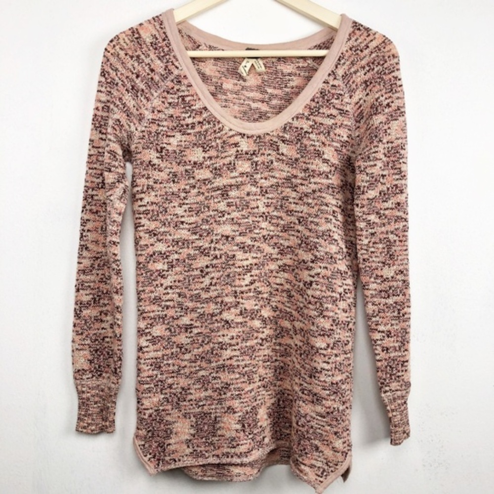 We the Free Marled Yarn Boston Melange Sweater S
